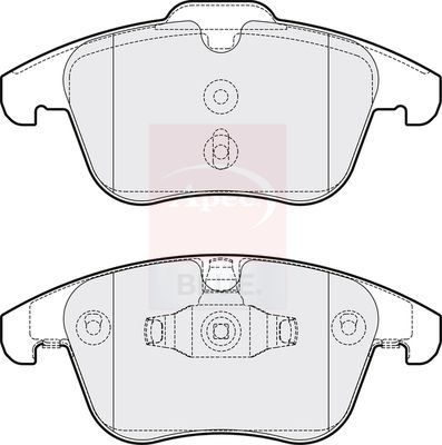 Apec Blue PD4306 Brake Pad Set, disc brake - 1