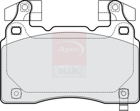 Apec Blue PD4308 Brake Pad Set, disc brake - 1
