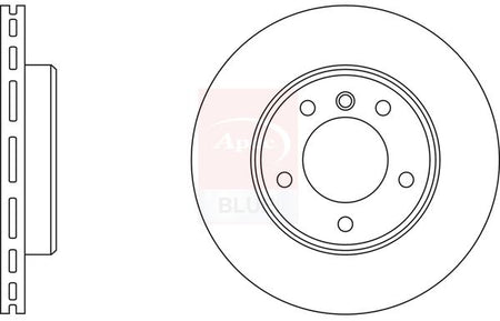 Apec Blue SDK6005 Brake Disc - 1