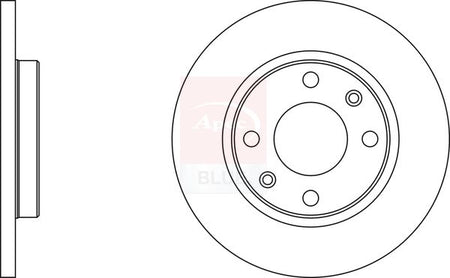 Apec Blue SDK6011 Brake Disc - 1