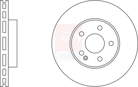 Apec Blue SDK6110 Brake Disc - 1