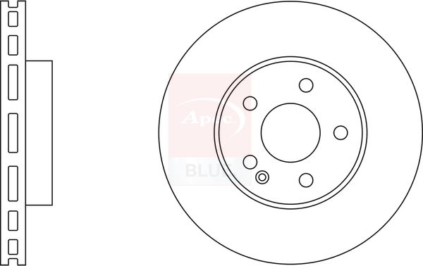 Apec Blue SDK6110 Brake Disc - 1