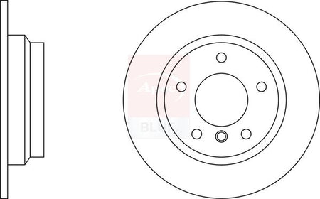 Apec Blue SDK6148 Brake Disc - 1