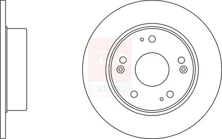 Apec Blue SDK6176 Brake Disc - 1
