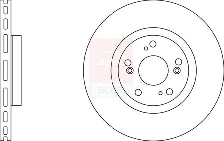 Apec Blue SDK6242 Brake Disc - 2