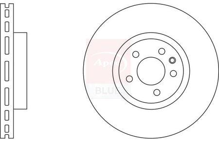 Apec Blue SDK6246 Brake Disc - 1