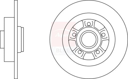 Apec Blue SDK6375 Brake Disc - 1
