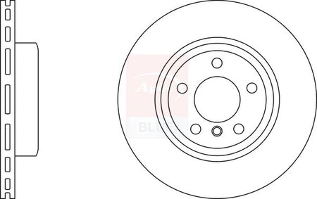 Apec Blue SDK6434 Brake Disc - 1
