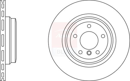 Apec Blue SDK6459 Brake Disc - 1