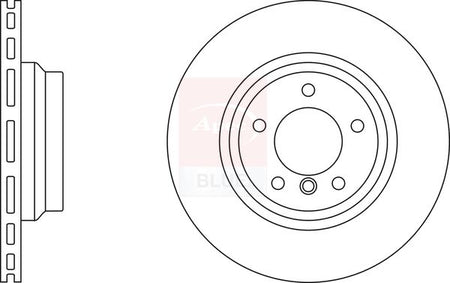 Apec Blue SDK6461 Brake Disc - 1