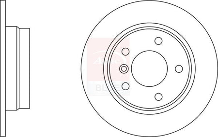 Apec Blue SDK6488 Brake Disc - 1