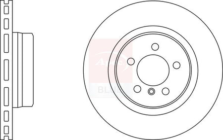 Apec Blue SDK6548 Brake Disc - 1