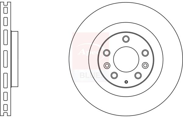 Apec Blue SDK6578 Brake Disc - 1