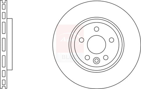 Apec Blue SDK6600 Brake Disc - 1