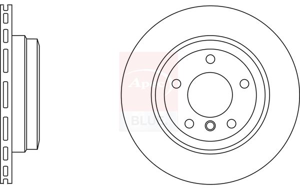 Apec Blue SDK6611 Brake Disc - 1