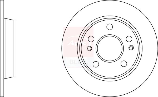 Apec Blue SDK6720 Brake Disc - 1