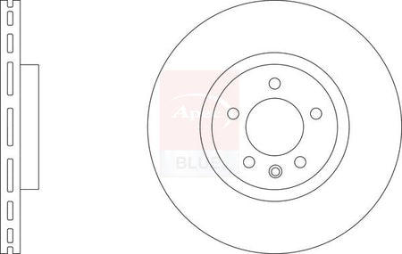 Apec Blue SDK6740 Brake Disc - 1