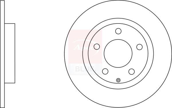 Apec Blue SDK6771 Brake Disc - 1