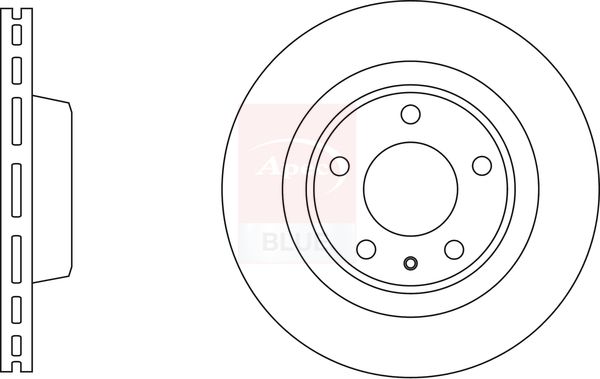 Apec Blue SDK6776 Brake Disc - 1