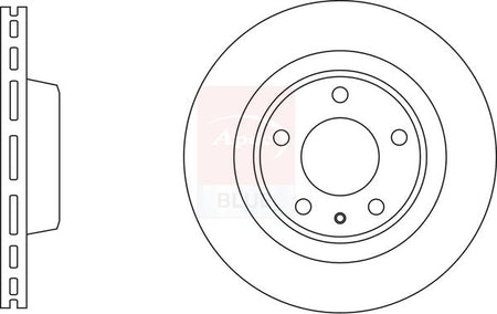 Apec Blue SDK6776 Brake Disc - 1