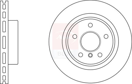 Apec Blue SDK6781 Brake Disc - 1