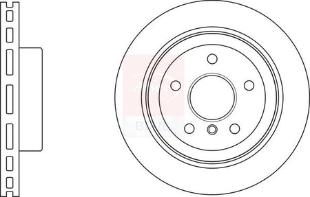 Apec Blue SDK6782 Brake Disc - 1