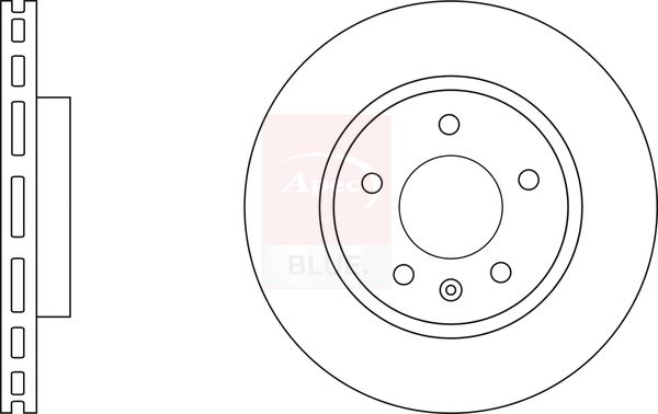 Apec Blue SDK6790 Brake Disc - 1