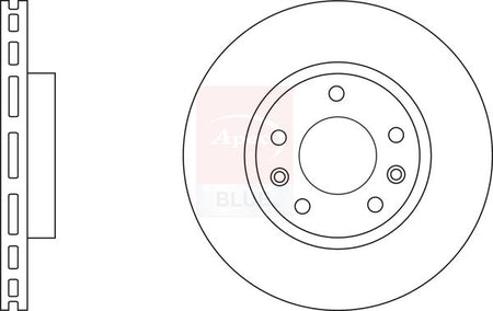 Apec Blue SDK6793 Brake Disc - 1