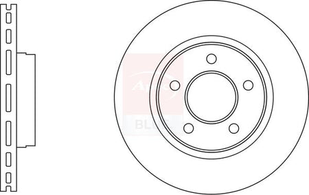 Apec Blue SDK6802 Brake Disc - 1