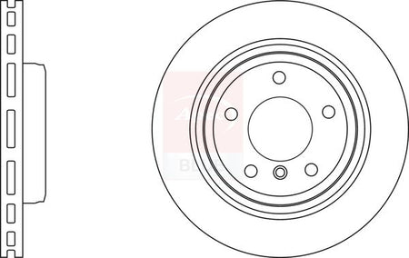 Apec Blue SDK6805 Brake Disc - 1