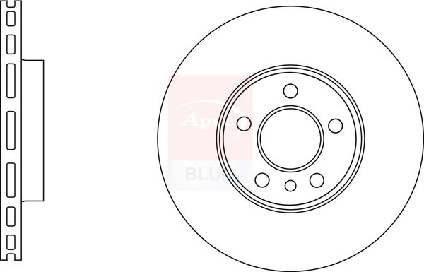 Apec Blue SDK6812 Brake Disc - 1
