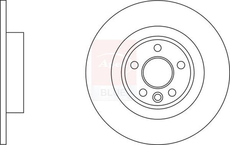 Apec Blue SDK6860 Brake Disc - 1