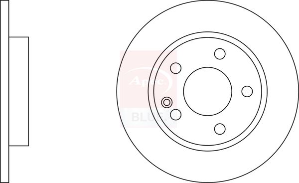 Apec Blue SDK6910 Brake Disc - 1