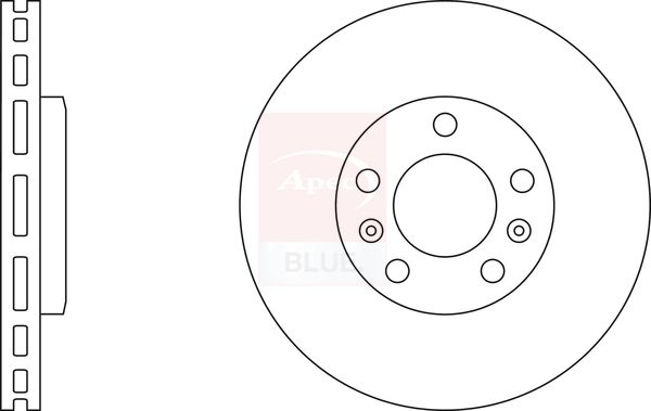 Apec Blue SDK6930 Brake Disc - 1