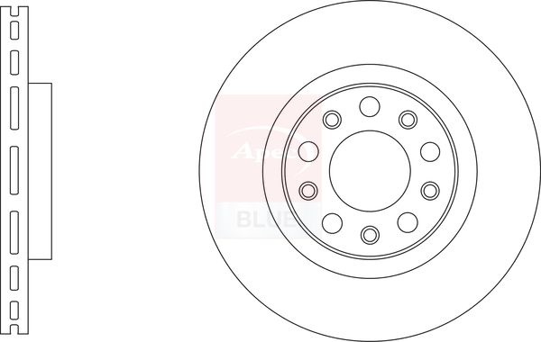 Apec Blue SDK6959 Brake Disc - 1