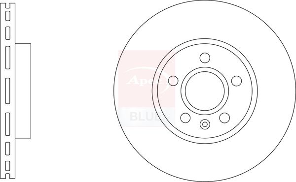 Apec Blue SDK6960 Brake Disc - 1