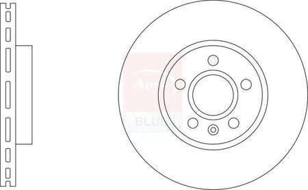 Apec Blue SDK6960 Brake Disc - 1
