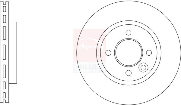 Apec Blue SDK6970 Brake Disc - 1