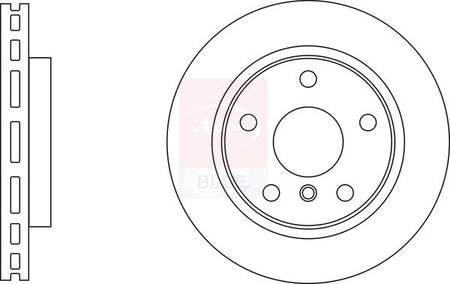 Apec Blue SDK6977 Brake Disc - 1