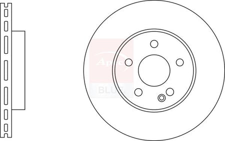 Apec Blue SDK6980 Brake Disc - 1