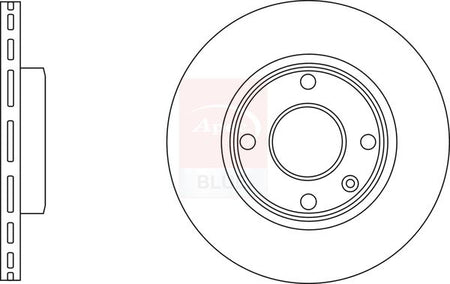 Apec Blue SDK6994 Brake Disc - 1
