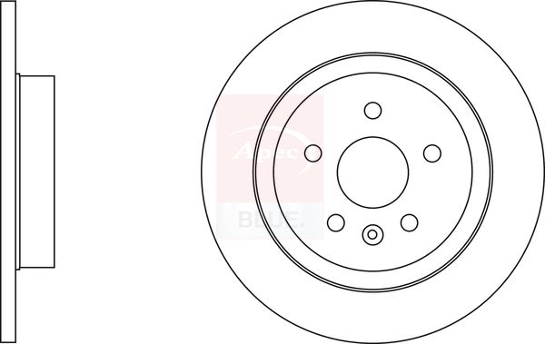 Apec Blue SDK7011 Brake Disc - 1