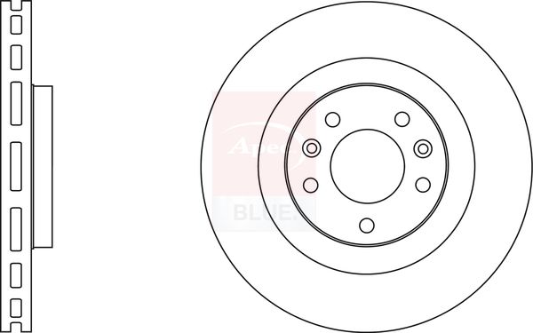 Apec Blue SDK7146 Brake Disc - 1