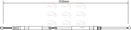 Apec CAB1024 Cable Pull, parking brake - 1