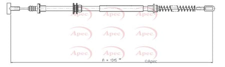 Apec CAB1097 Cable Pull, parking brake - 1