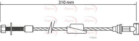 Apec CAB1127 Cable Pull, parking brake - 1