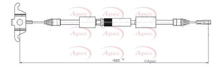 Apec CAB1135 Cable Pull, parking brake - 1