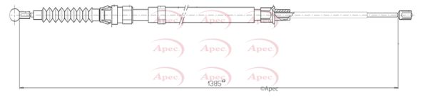Apec CAB1206 Cable Pull, parking brake - 1