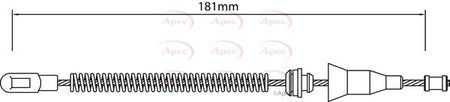 Apec CAB1453 Cable Pull, parking brake - 1