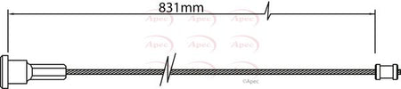 Apec CAB1467 Cable Pull, parking brake - 1